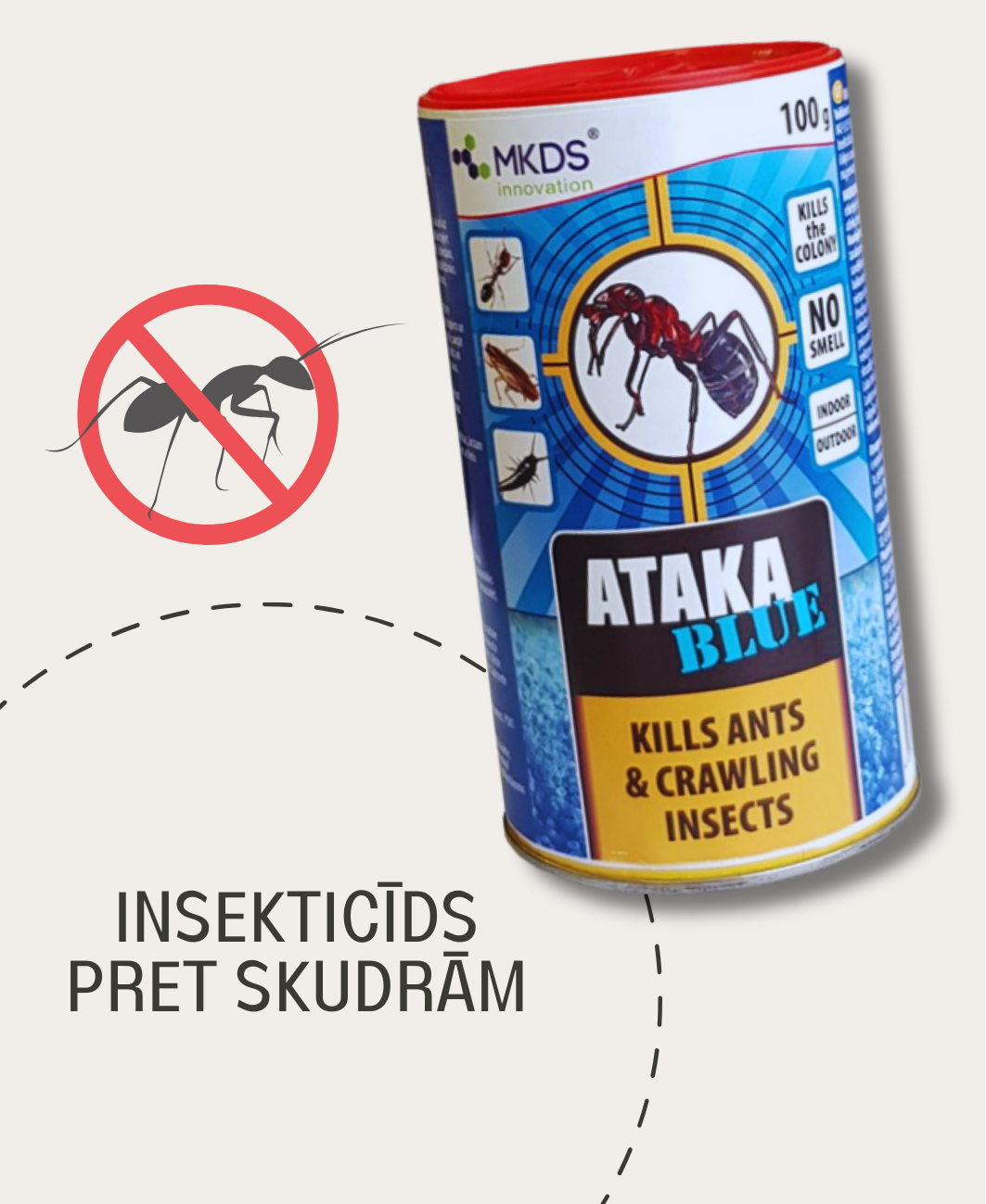 MKDS Ataka Blue Skudru ierobežošanai