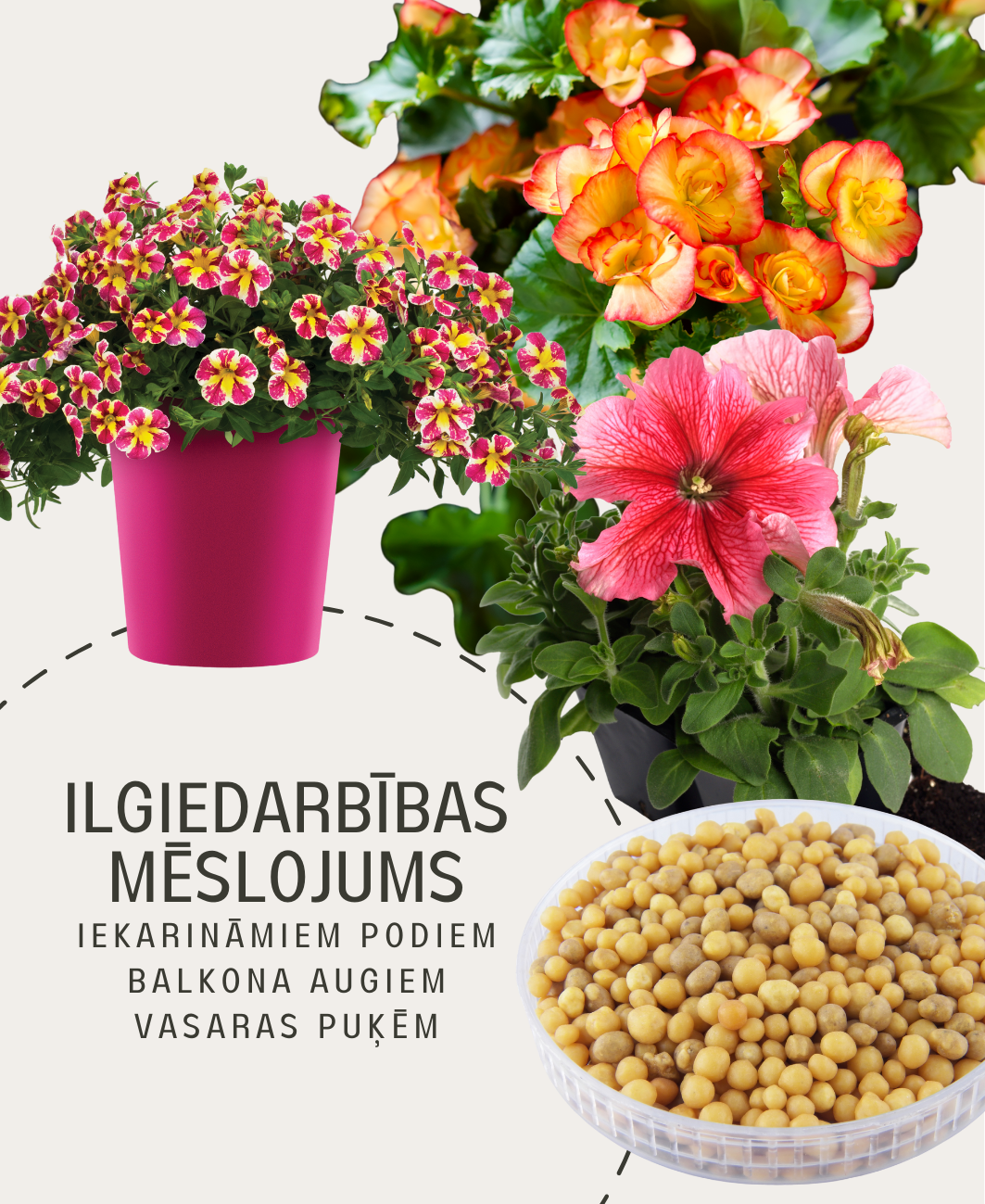 Mēslojums ilgiedarbības PLANTACOTE Pluss 4M