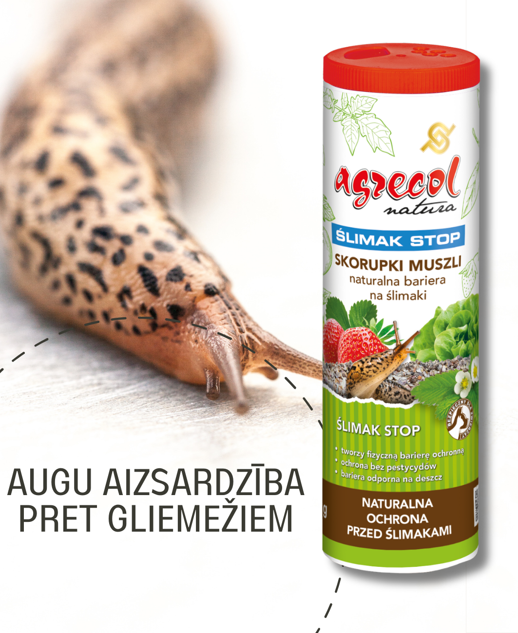 Gliemežu ierobežošanas līdzeklis Snail Stop