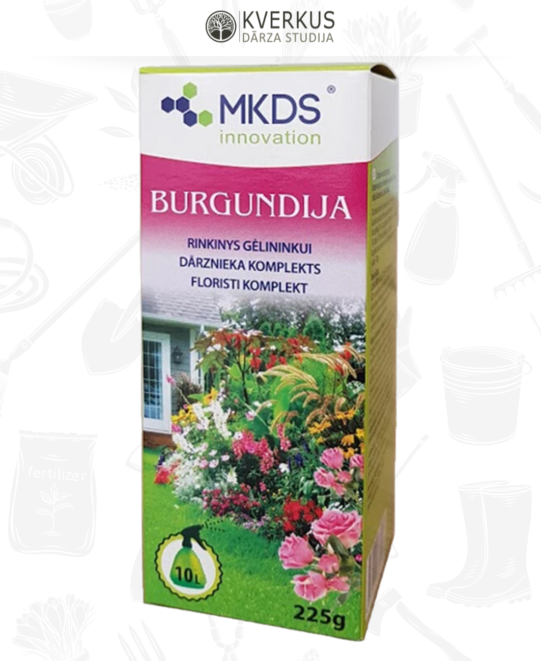 Dārznieka komplekts BURGUNDIJA